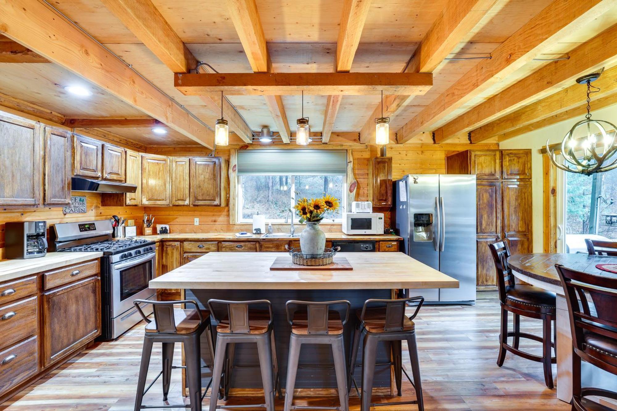 Crouch Peaceful Garden Valley Cabin With Private Deck! מראה חיצוני תמונה